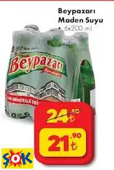 BEYPAZARI MADEN SUYU 6X200 ML